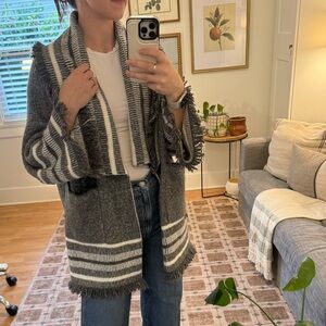 Anthropologie cozy cardigan sweater